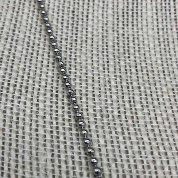 Claires S Initial Necklace Pendant 17 In Mood Changing Colors Silver Chain Retro - Picture 4 of 9